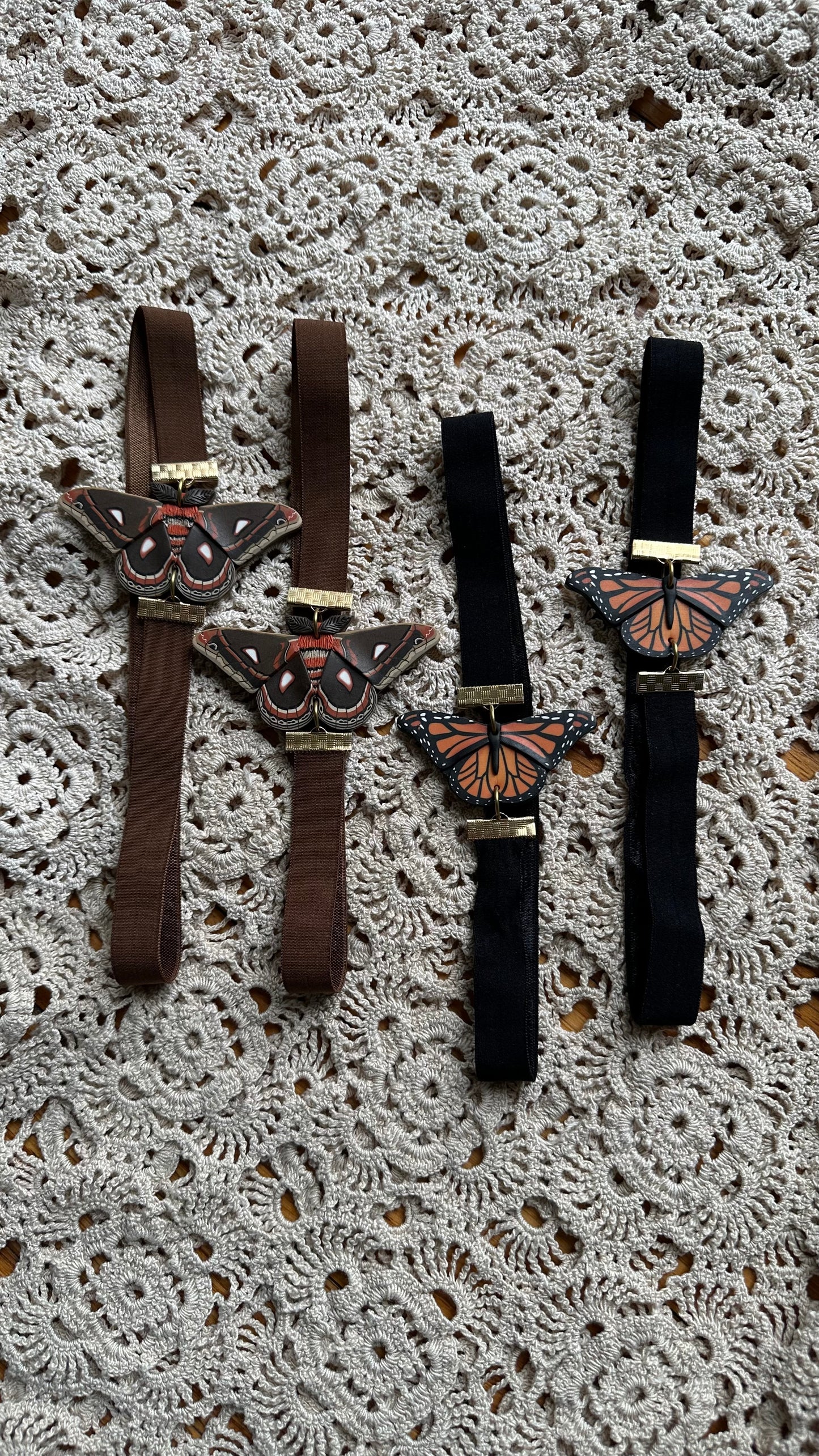 Moth bookmarks