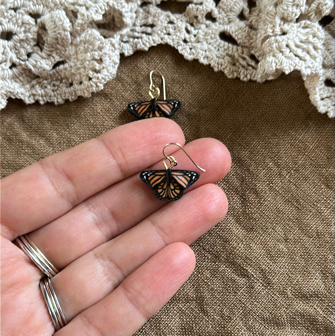 Micro mini monarch dangles