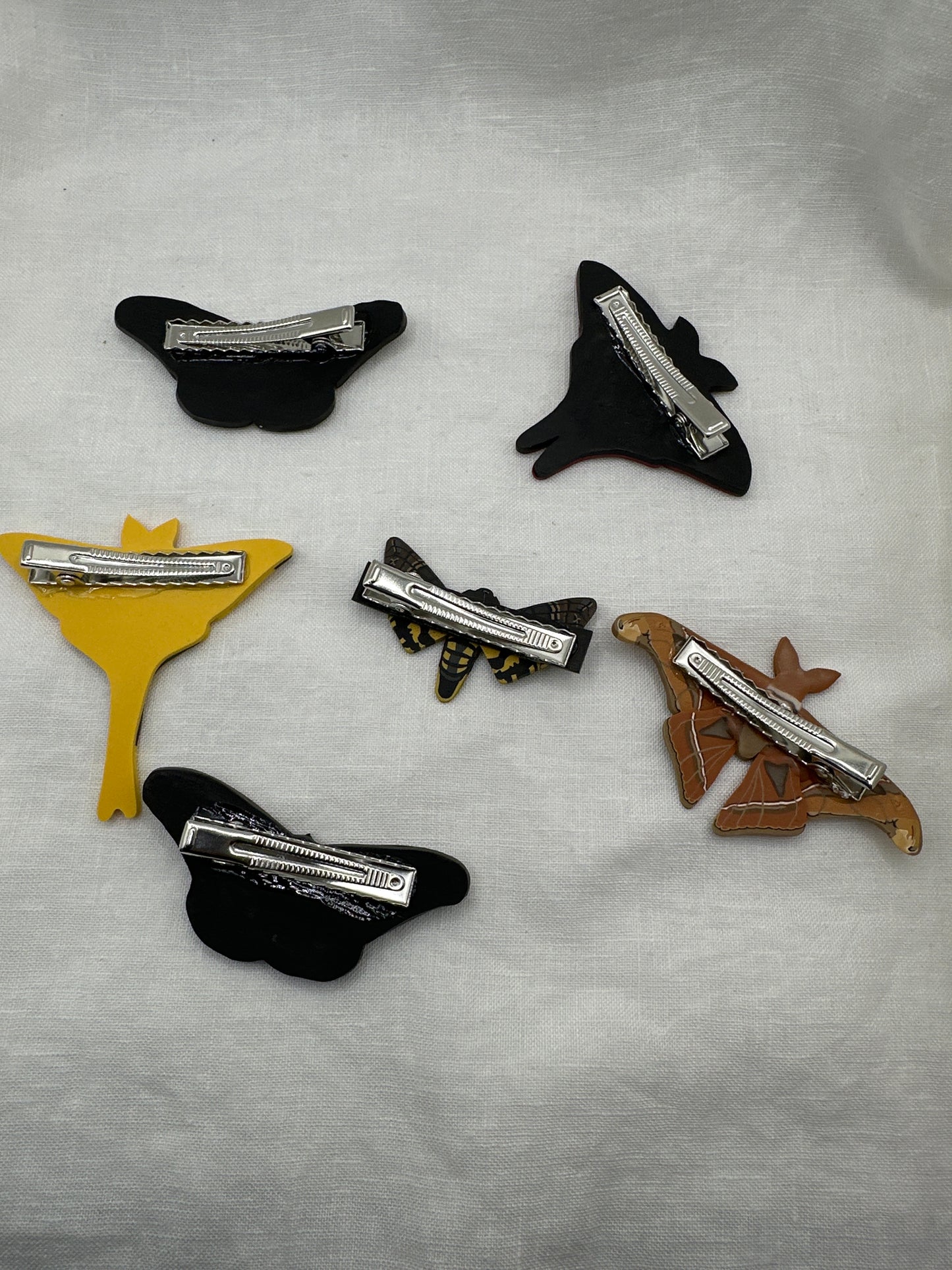 moth hair clips