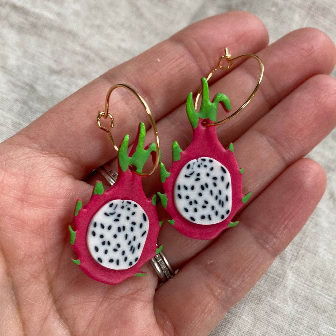 Dragonfruit hoops