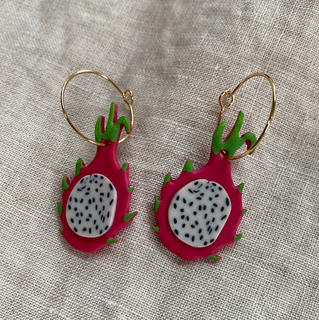 Dragonfruit hoops
