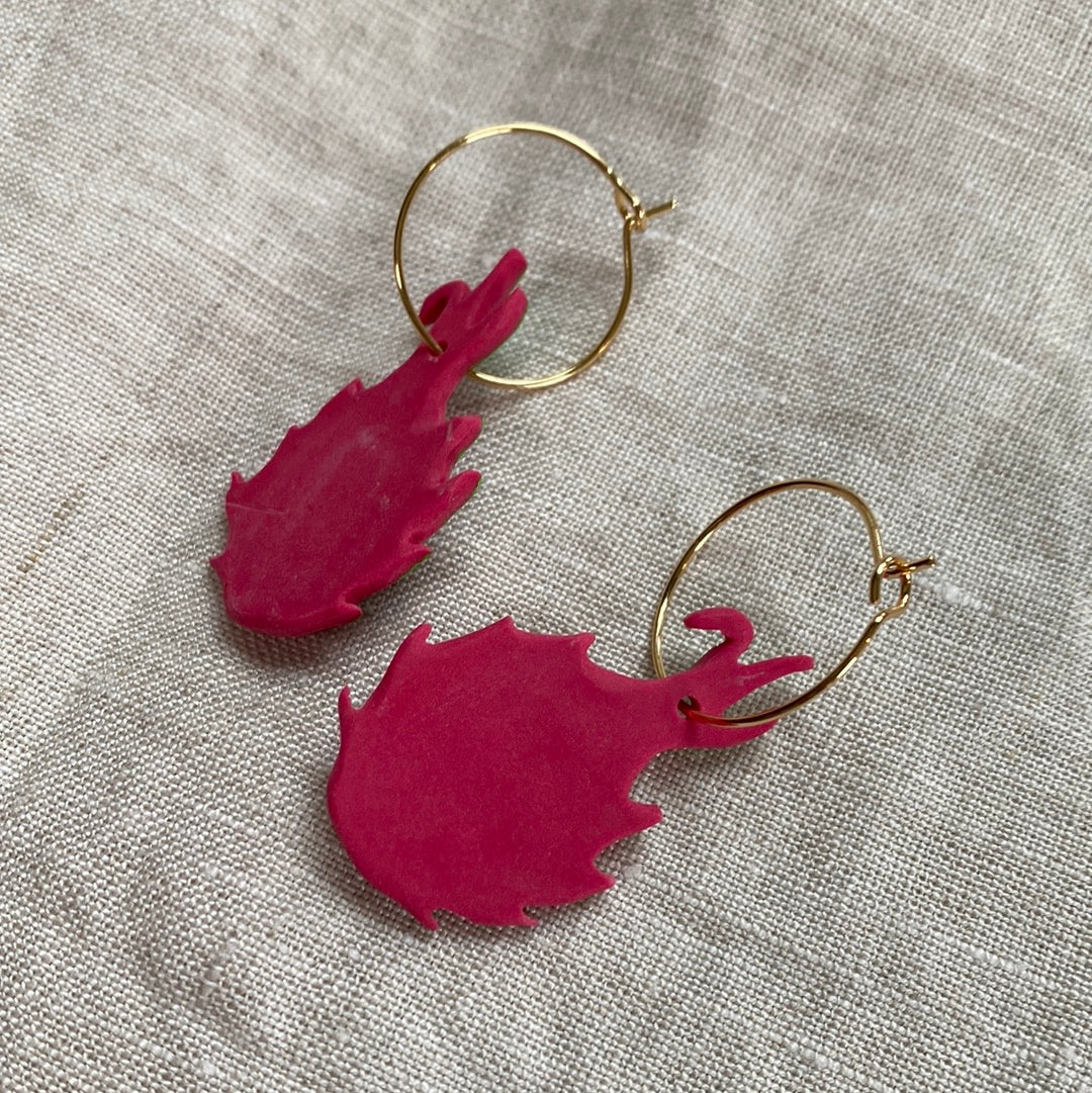 Dragonfruit hoops