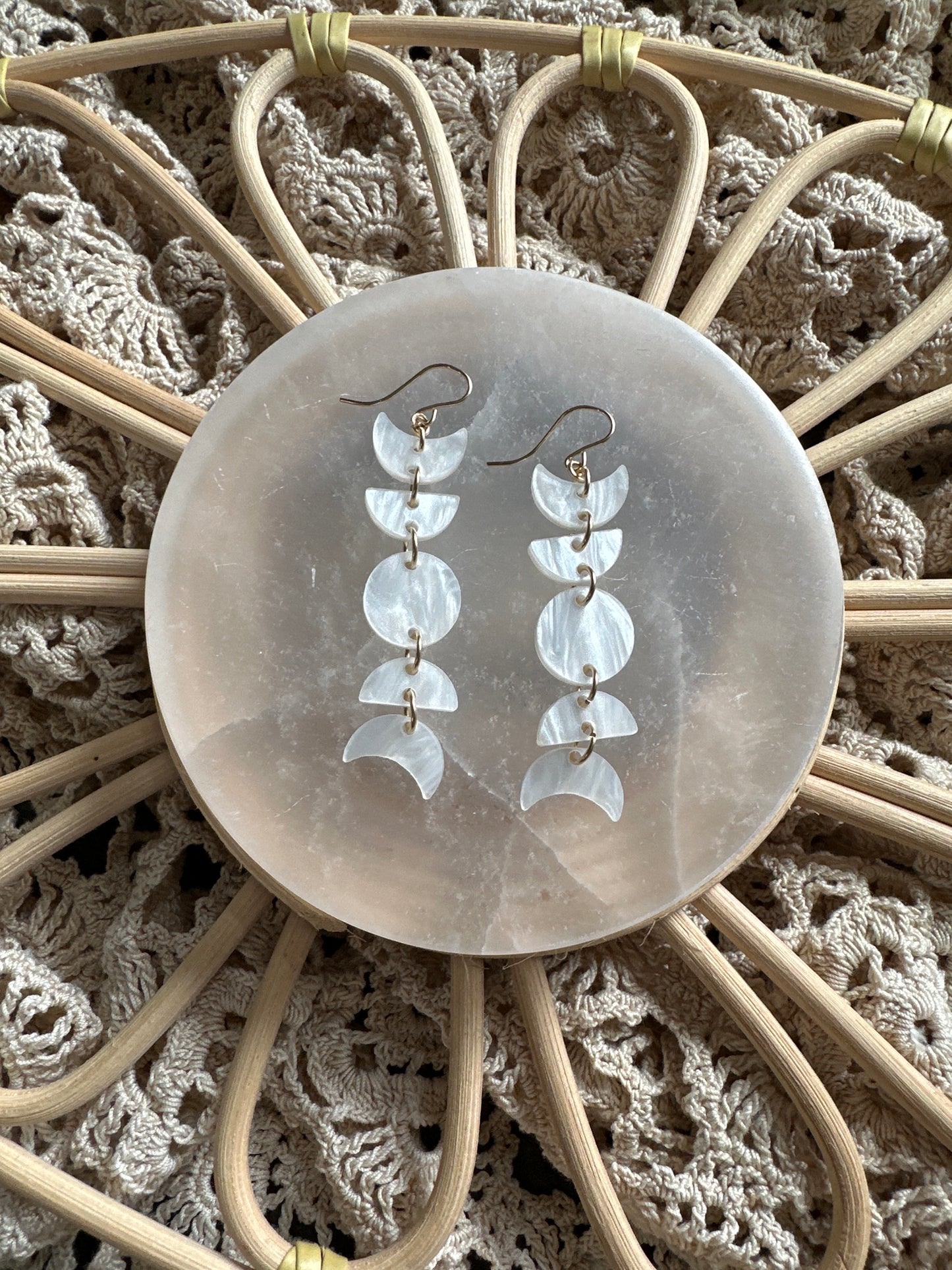 Acrylic moon phases