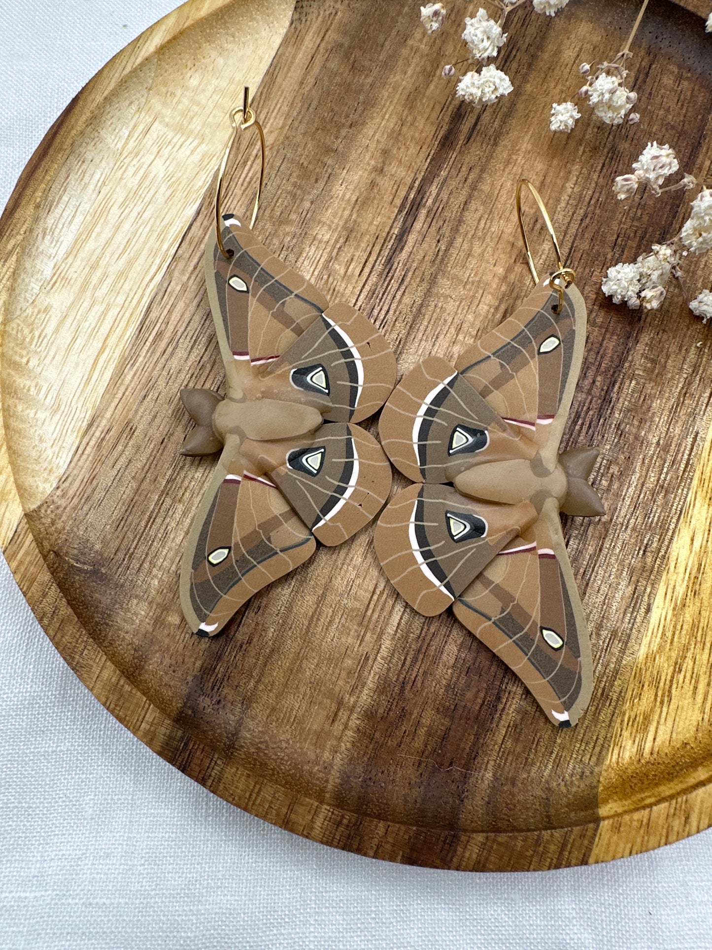 Polyphemus Moth hoops