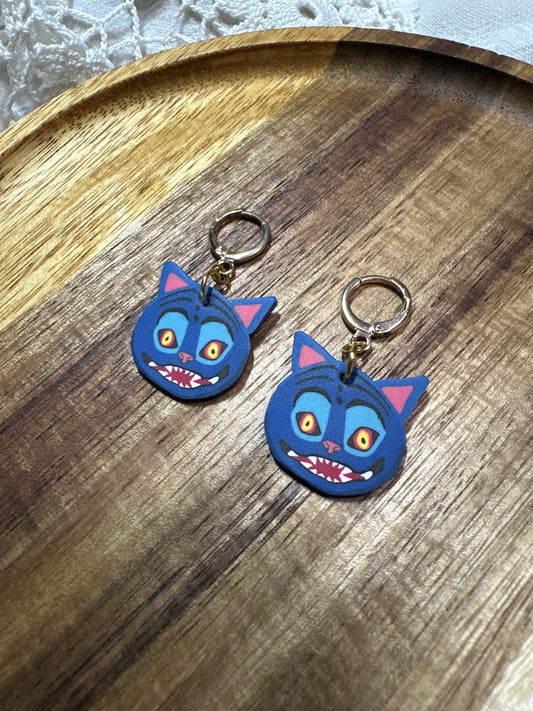 Derpy Tiger leverback hoops
