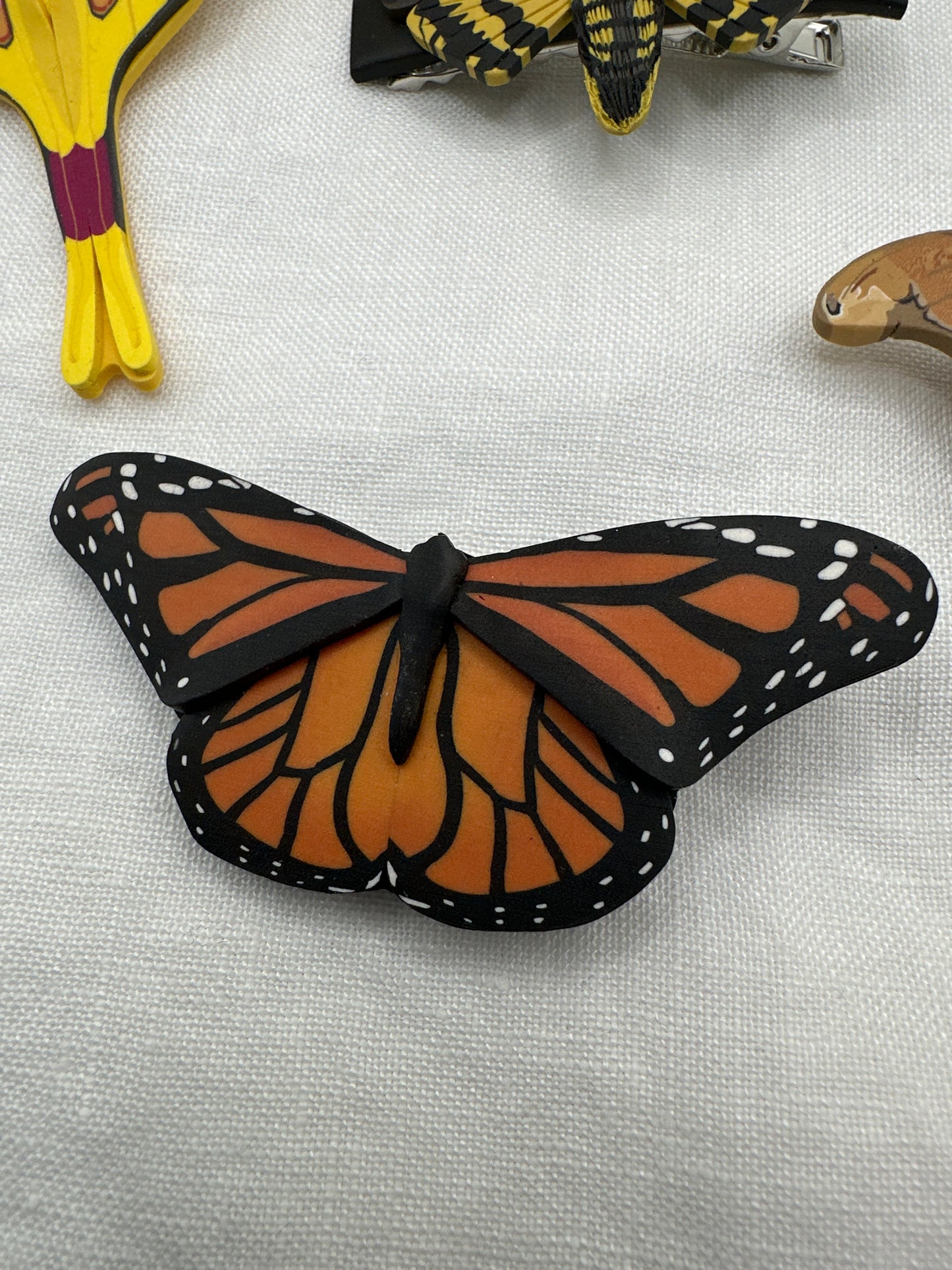 moth hair clips