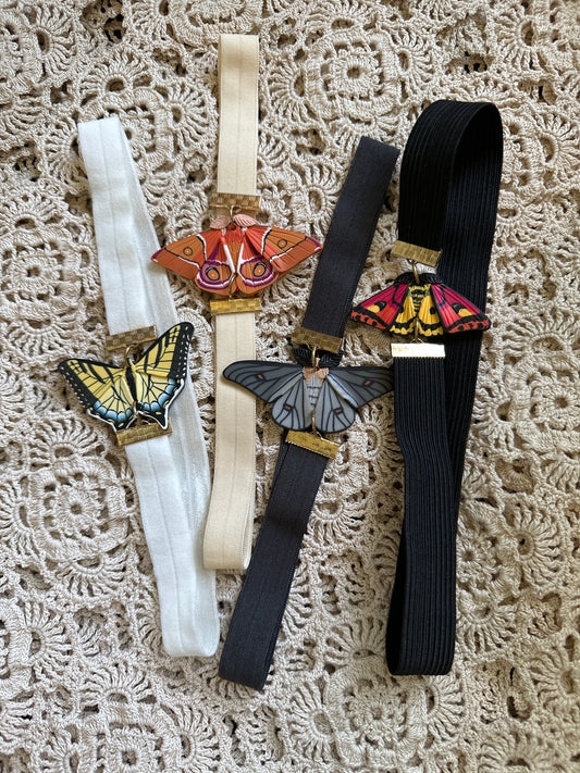 Moth bookmarks