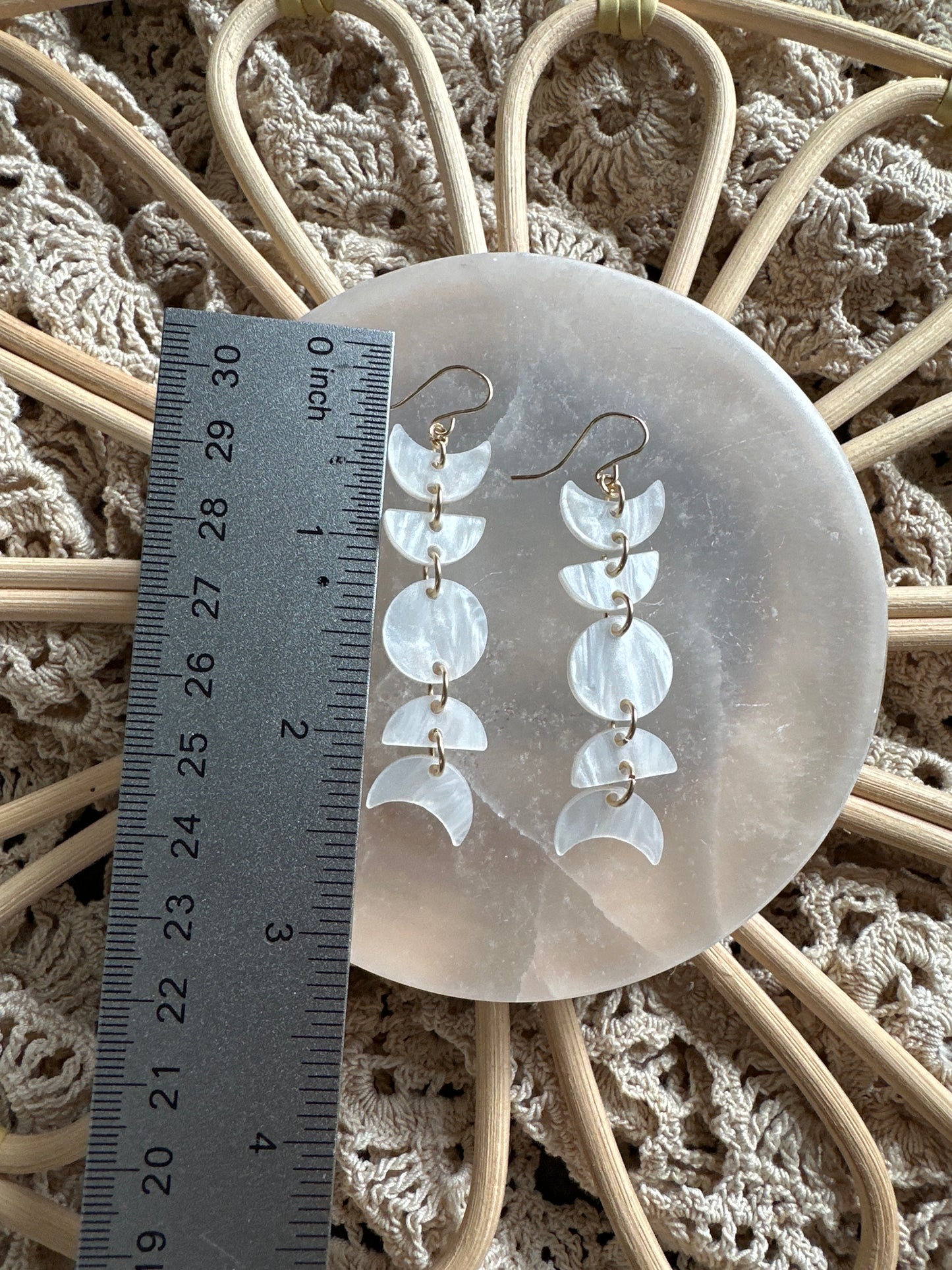 Acrylic moon phases