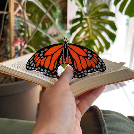 Monarch butterfly page holder